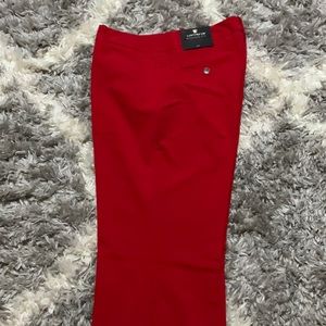 Worthington red trousers